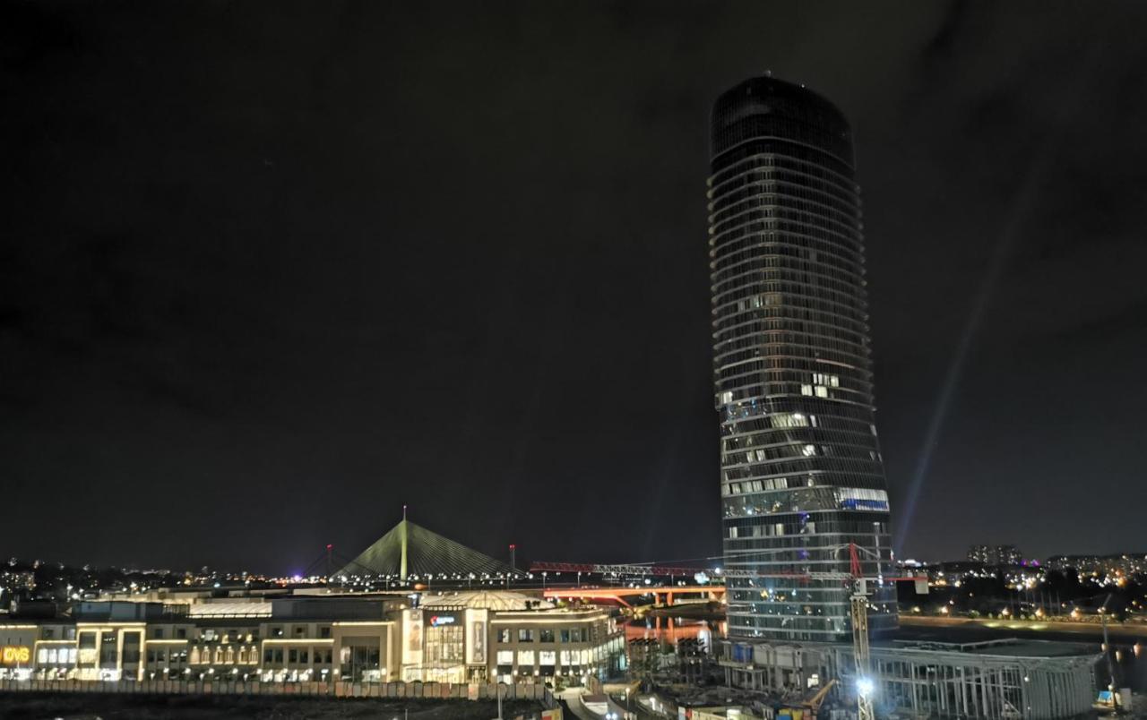 Ferienwohnung Beograd Na Vodi -Belgrade Waterfront BW Sajmiste Exterior foto